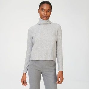 Club Monaco gray turtleneck sweater size S